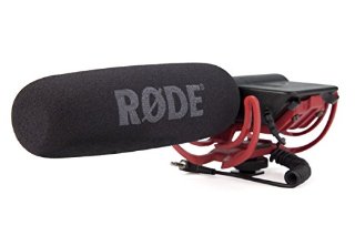 Rode VideoMic Rycote, Microfono Direzionale a Condensatore Mezzo Fucile per Utilizzo con Fotocamere e Videocamere, Nero/Antracite
