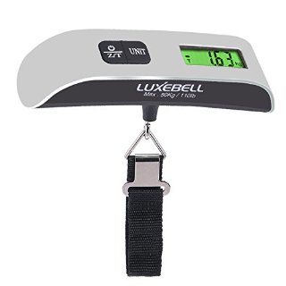 Recensioni dei clienti per Luxebell® scala dei bagagli scala d'attaccatura scala di mano bilancia di precisione termometro digitale 50kg / 50g | tripparia.it