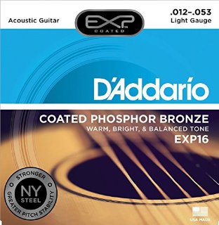 D'Addario EXP16 Set Corde Acustica EXP CTD Phoshor, Bronzo