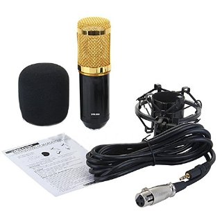Racksoy - Microfono a condensatore professionale BM-800