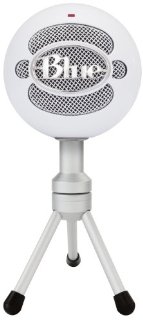 Blue Microphones Snowball iCE Microfono a Condensatore Cardioide, Bianco