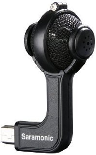International Saramonic microfono a condensatore per GoPro Hero4/Hero3/Hero3+