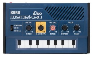 Korg Monotron Duo synth doppio oscillatore analogico palmare per DJ live studio