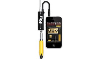 IK Multimedia iRig Sistema Audio per Chitarristi Interfaccia per iPhone/iPod touch/iPad Simulazione di Amplificatori, Nero