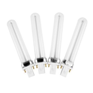 SODIAL (R) 4 x 9W lampadina UV del tubo ricambi per 36w manicure macchina