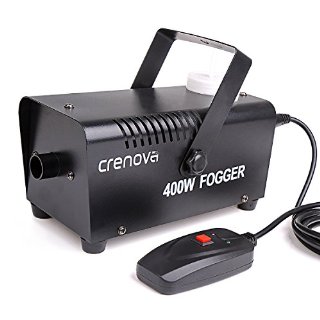 Crenova FM-02 Macchina per Nebbia Macchine del Fumo 400W + Telecomando per matrimoni feste club DJ