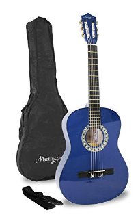 Martin Smith - Chitarra classica 3/4, 36''/91 cm, colore blu