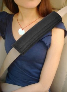 TRIXES Protezioni comfort per cintura di sicurezza auto con Velcro, Viaggio Ammortizzatori