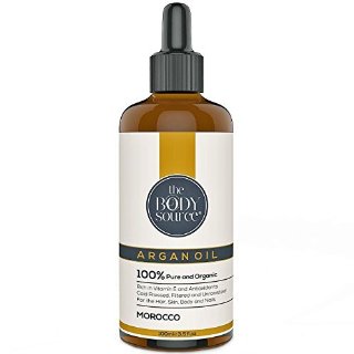 Olio di Argan puro al 100% - Ricco di vitamina E e antiossidanti - Adatto per capelli, pelle, corpo e unghie.