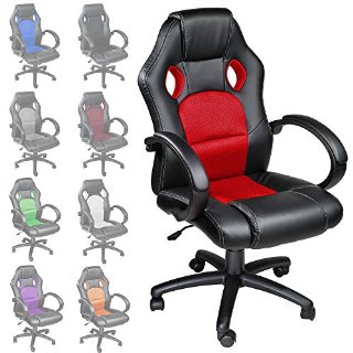 Recensioni dei clienti per TecTake sedia scrivania, Racing - disponibile in diversi colori (rosso) | tripparia.it