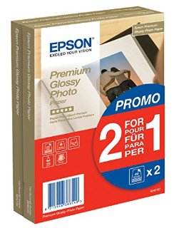 Commenti per Epson S042167 X2 FOTO Premium Glossy 40 A6 10 x 15 cm (A6) Carta fotografica