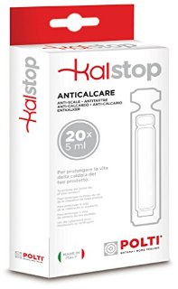 Polti Kalstop FP2003 Anticalcare, Biodegradabile, Non tossico, 1 Scatola con 20 Capsule