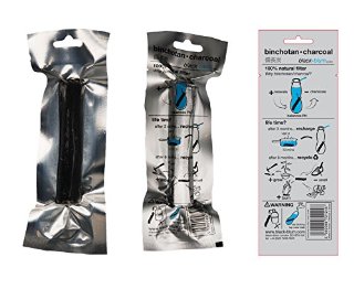 Recensioni dei clienti per Nero Blum - Carbone Refill bottiglia d'acqua Binchotan for Good - Filtro Gourde - 3 Pack | tripparia.it