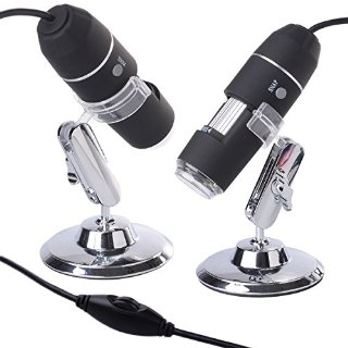 1000X 8 White Light LED 3D Zoom Digitale USB Microscopio Microscope Endoscope Magnifier Video Camera + Stand Support Holder Per PC NOTEBOOK TE103