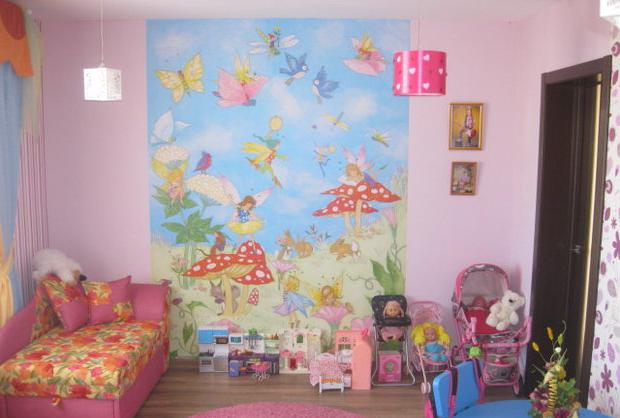 Design rosa baby per ragazze di 6 anni