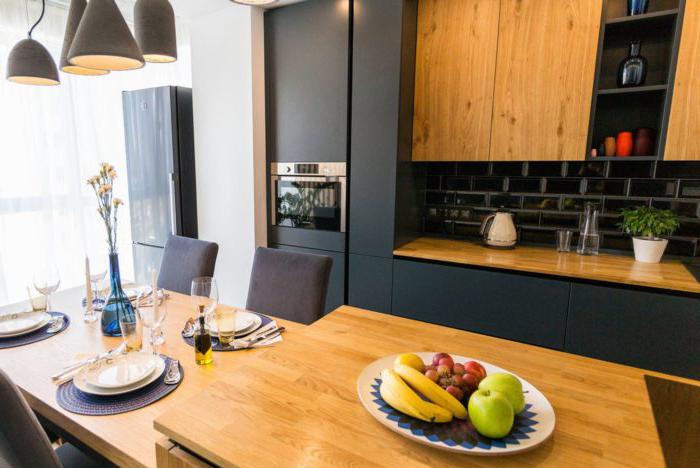 Idee di cucina moderna in un appartamento