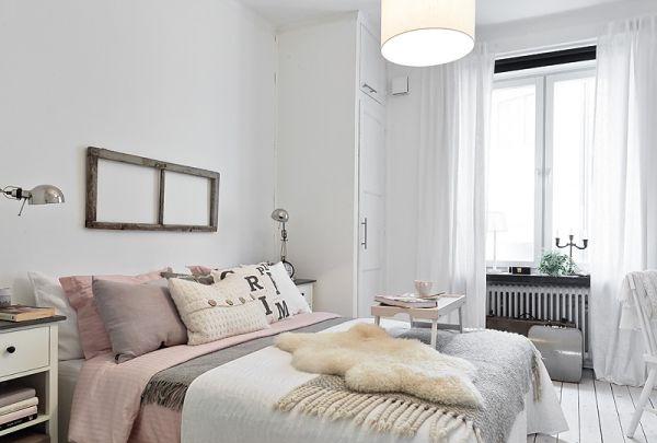 Interni moderni in stile minimalista camera da letto