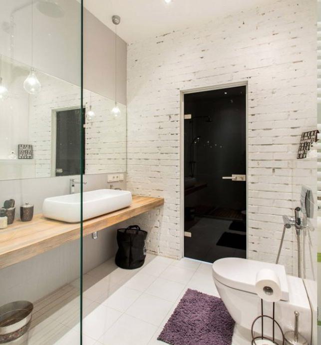 Design scandinavo combinato bagno # interno # bagno