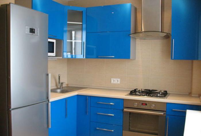 Cucina blu a Krusciov