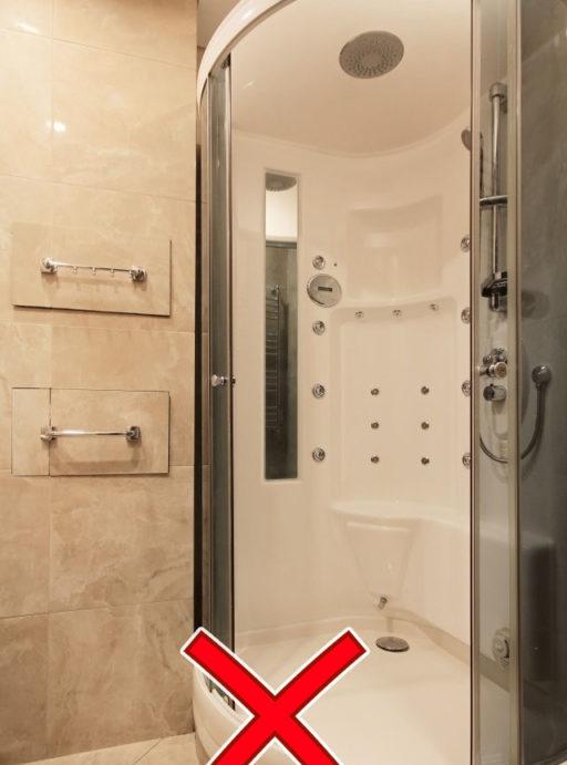 Cabina doccia cinese chiusa #interni # bagno