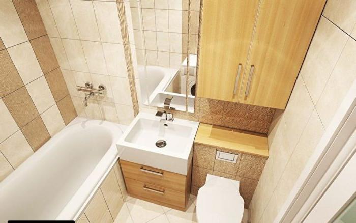 Progettazione di un bagno con servizi igienici a Krusciov