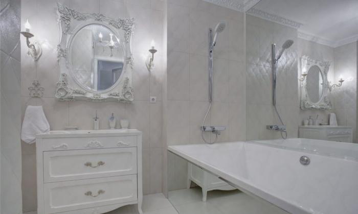 Design vasca da bagno bianco provenza